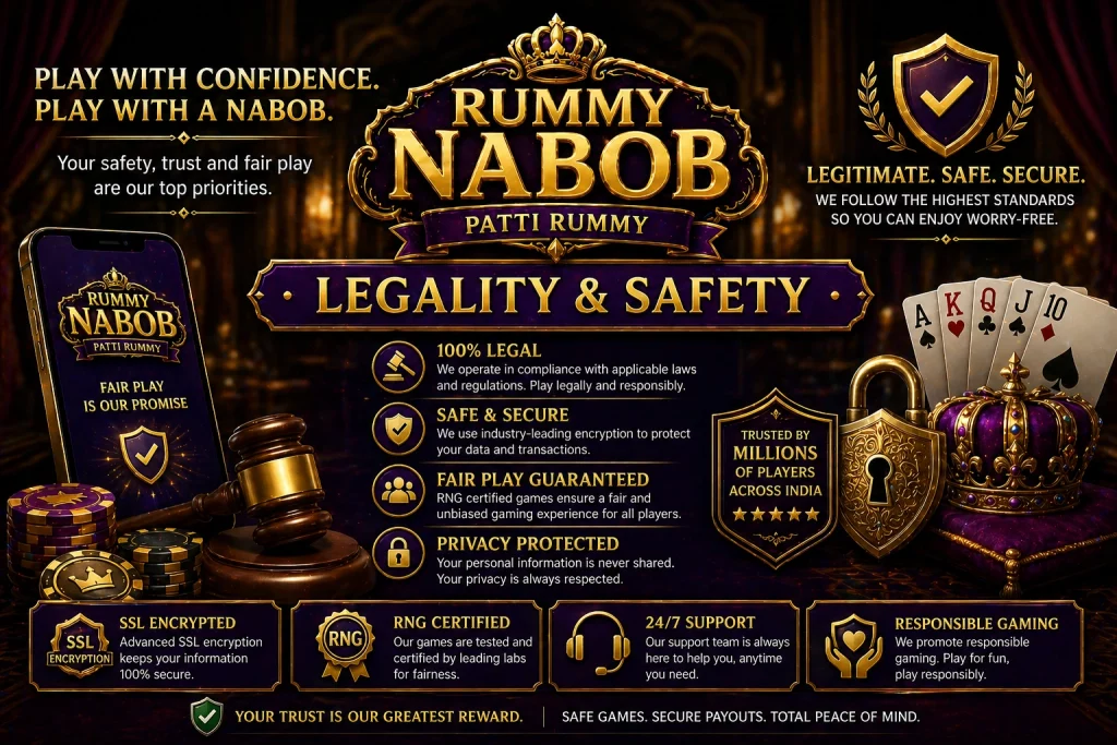 Rummy Nabob legality and safety
