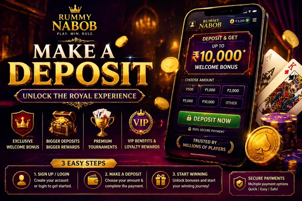 Rummy Nabob Make a deposit
